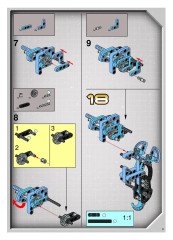 LEGO 8012 instructions page 9 – build guide
