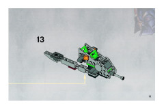 LEGO 8014 instructions page 15 – build guide