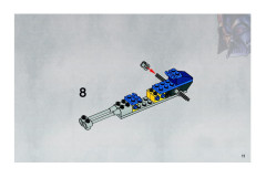 LEGO 8015 instructions page 11 – build guide