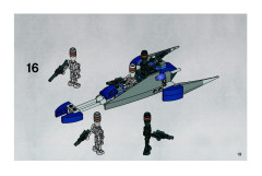 LEGO 8015 instructions page 19 – build guide