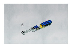 LEGO 8015 instructions page 9 – build guide