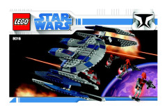 LEGO 8016 instructions page 1 – build guide