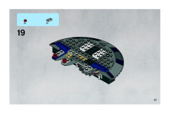 LEGO 8016 instructions page 21 – build guide