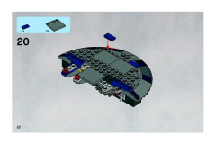 LEGO 8016 instructions page 22 – build guide