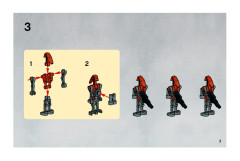 LEGO 8016 instructions page 3 – build guide