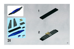 LEGO 8016 instructions page 41 – build guide