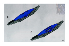 LEGO 8016 instructions page 43 – build guide