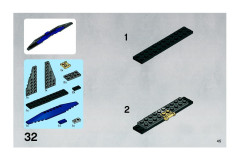 LEGO 8016 instructions page 45 – build guide