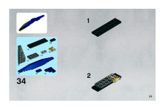 LEGO 8016 instructions page 53 – build guide