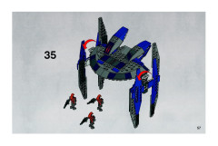 LEGO 8016 instructions page 57 – build guide