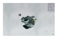 LEGO 8017 instructions page 13 – build guide