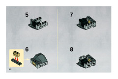 LEGO 8017 instructions page 20 – build guide