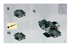 LEGO 8017 instructions page 21 – build guide