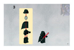 LEGO 8017 instructions page 3 – build guide