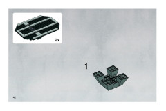 LEGO 8017 instructions page 42 – build guide