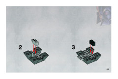 LEGO 8017 instructions page 43 – build guide