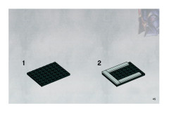 LEGO 8017 instructions page 45 – build guide