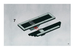 LEGO 8017 instructions page 51 – build guide