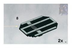 LEGO 8017 instructions page 55 – build guide