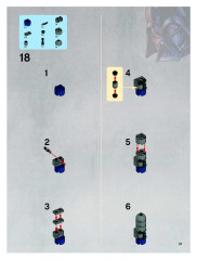 LEGO 8018 instructions page 37 – build guide