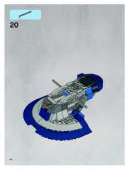 LEGO 8018 instructions page 40 – build guide