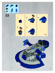 LEGO 8018 instructions page 43 – build guide
