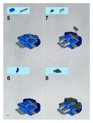 LEGO 8018 instructions page 48 – build guide