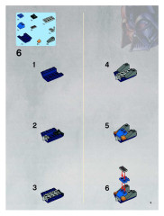 LEGO 8018 instructions page 5 – build guide
