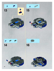LEGO 8018 instructions page 50 – build guide
