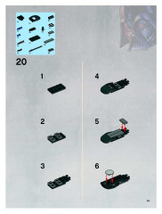 LEGO 8018 instructions page 53 – build guide