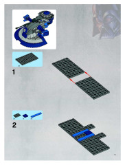 LEGO 8018 instructions page 7 – build guide