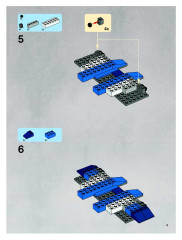 LEGO 8018 instructions page 9 – build guide