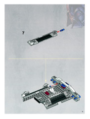 LEGO 8019 instructions page 17 – build guide