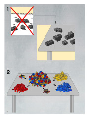 LEGO 8019 instructions page 2 – build guide
