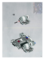 LEGO 8019 instructions page 21 – build guide