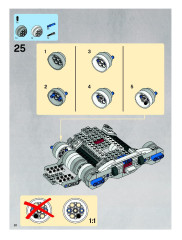 LEGO 8019 instructions page 22 – build guide