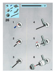 LEGO 8019 instructions page 23 – build guide