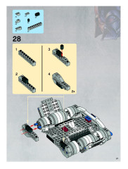 LEGO 8019 instructions page 27 – build guide
