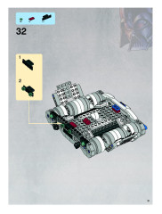 LEGO 8019 instructions page 31 – build guide