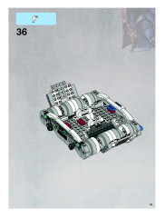 LEGO 8019 instructions page 35 – build guide