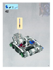 LEGO 8019 instructions page 41 – build guide