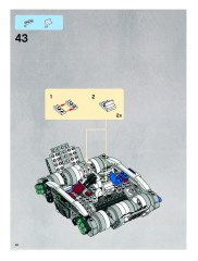 LEGO 8019 instructions page 42 – build guide