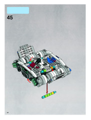 LEGO 8019 instructions page 44 – build guide