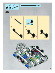 LEGO 8019 instructions page 45 – build guide