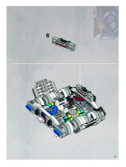 LEGO 8019 instructions page 47 – build guide