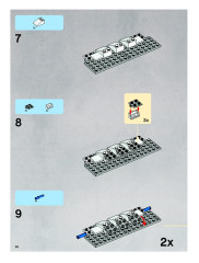 LEGO 8019 instructions page 50 – build guide
