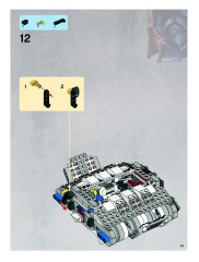 LEGO 8019 instructions page 53 – build guide