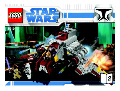LEGO 8019 instructions page 1 – build guide
