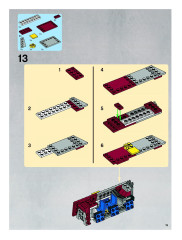 LEGO 8019 instructions page 19 – build guide