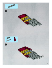 LEGO 8019 instructions page 27 – build guide